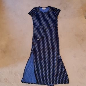 MK Blue Jersey Dress